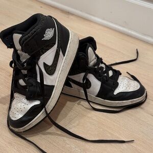 Nike Jordan Black and White Classic High-Tops